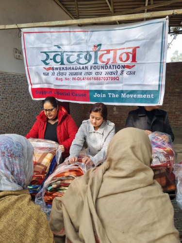 Blankets Distribution